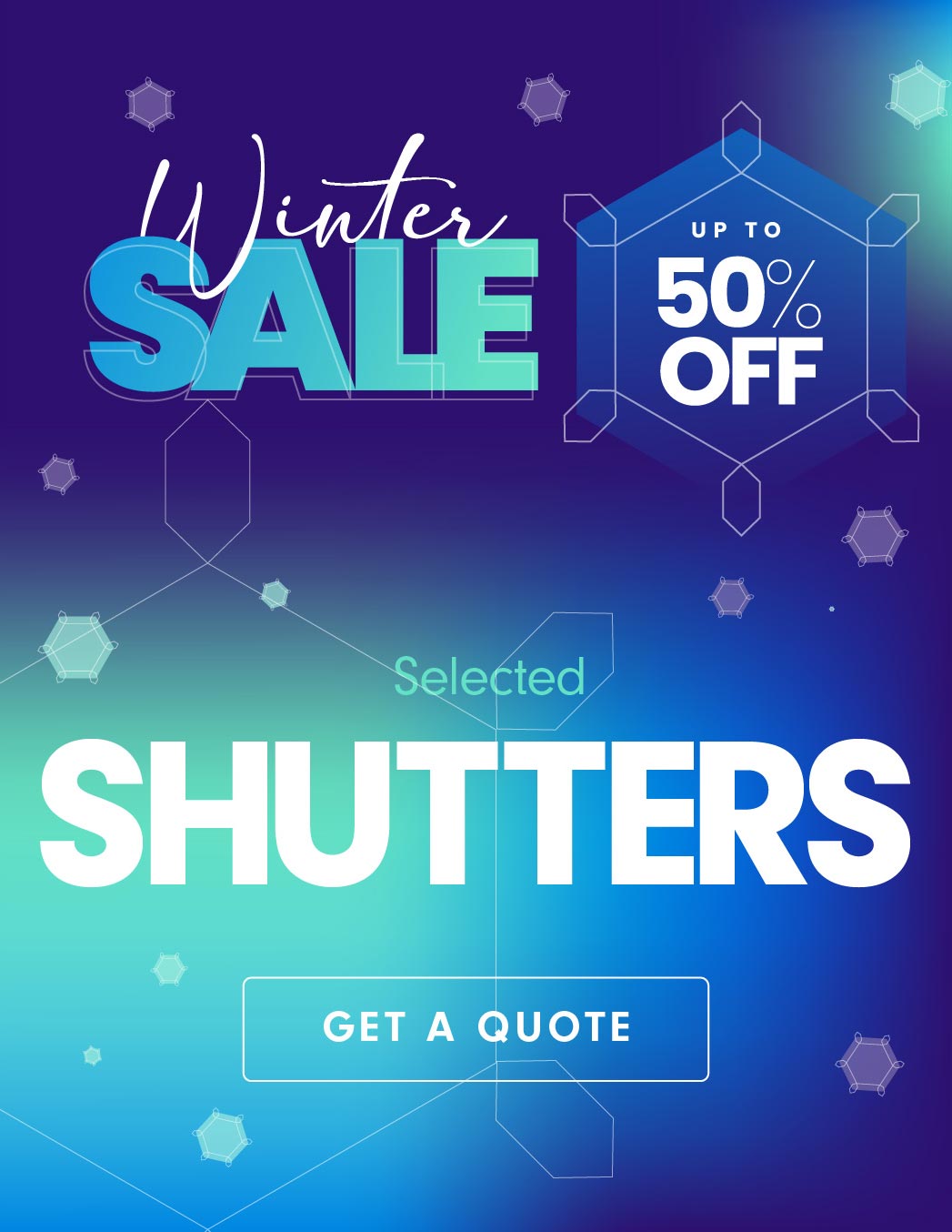 Up to 50% Off On Shutters