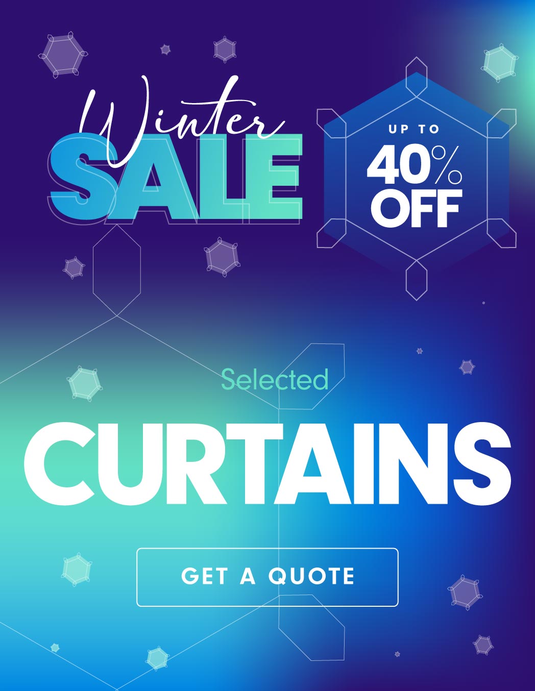 Winter Sale on Curtains