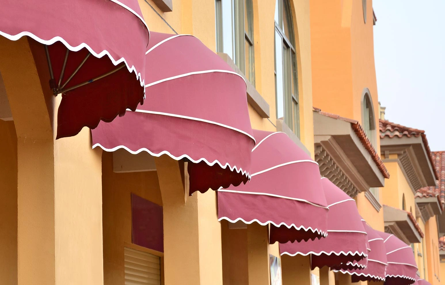 Doorway hoods and window canopies